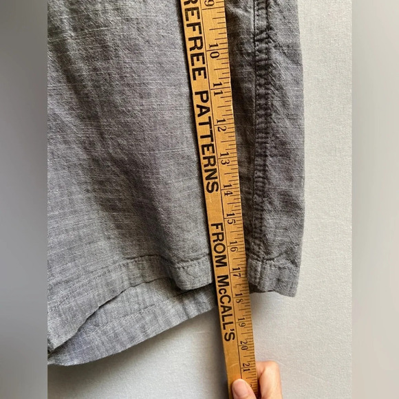 Kolby  grey cotton shorts Sz 36 - Picture 9 of 10